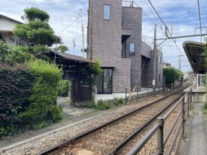 鎌倉無心庵と和田塚駅